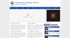 Desktop Screenshot of omsadhanacentralschool.com